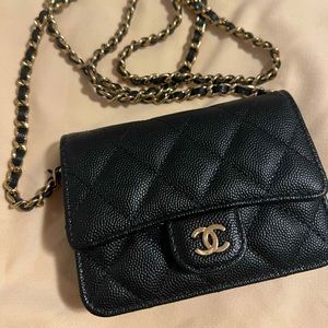 Chanel Classic Clutch With Chain